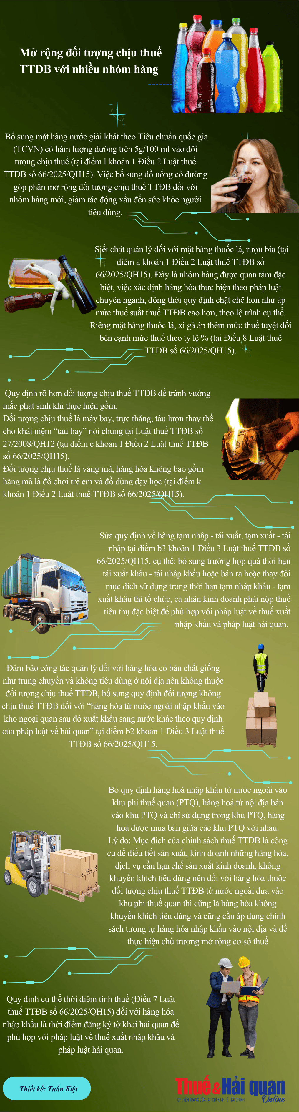 INFOGRAPHIC: Mở rộng đối tượng chịu thuế TTĐB với nhiều nhóm hàng