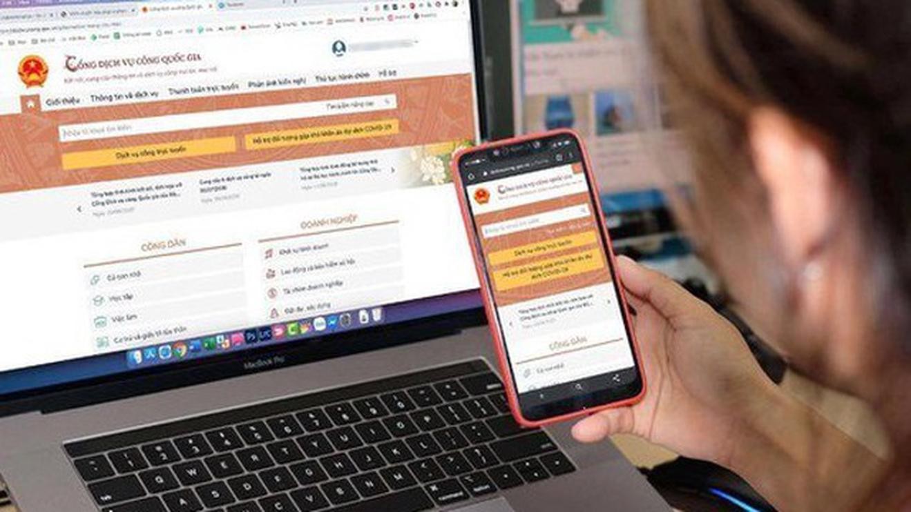 8 loại thông tin, dữ liệu được chia sẻ từ Cổng Dịch vụ công quốc gia