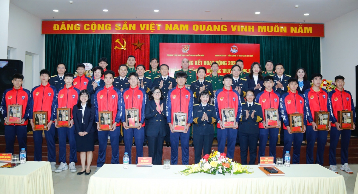 Tân Cảng Sài Gòn và Trung tâm Thể dục Thể thao Quân đội triển khai kế hoạch truyền thông 2026 cho đội bóng chuyền Thể Công - Tân Cảng