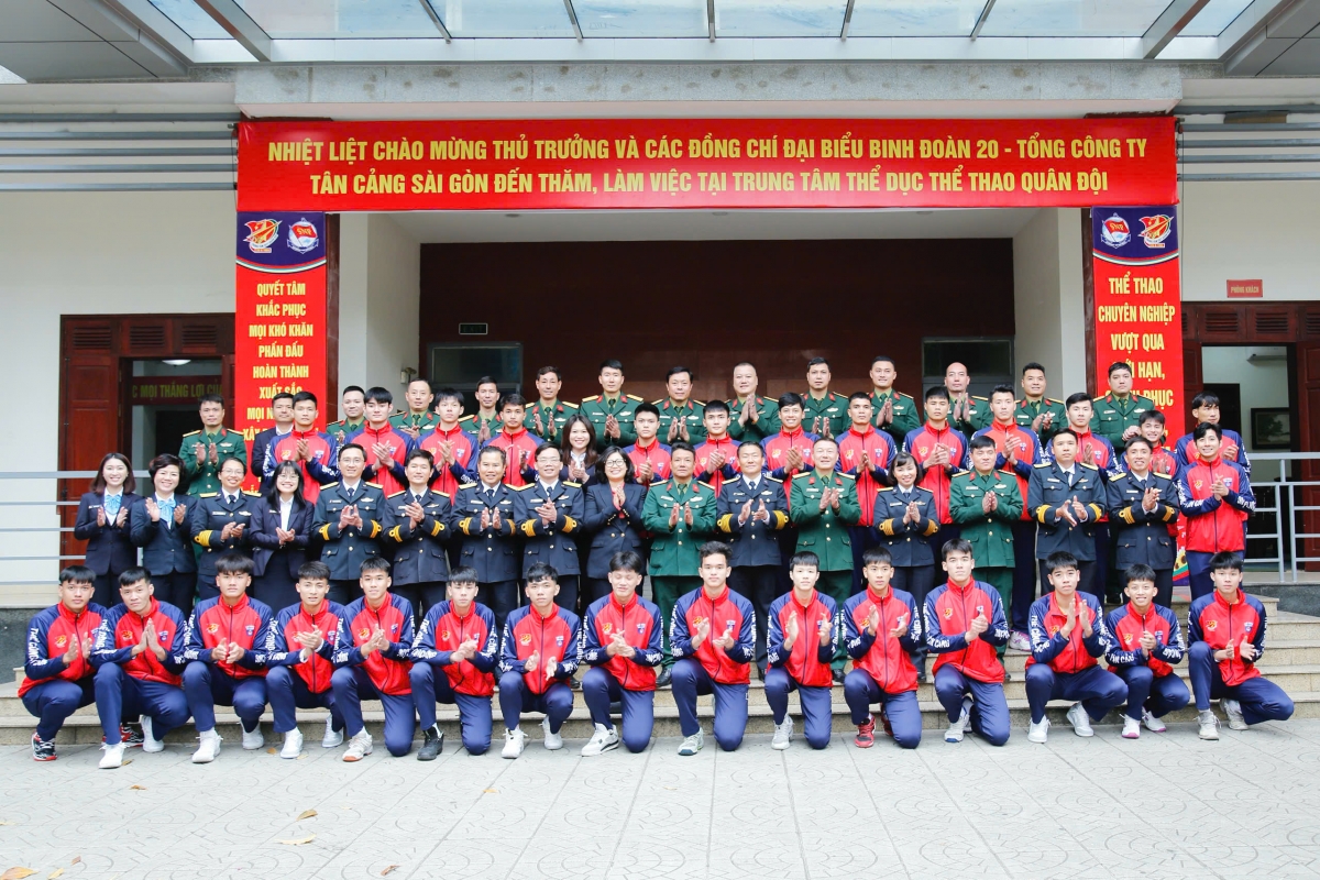 Tân Cảng Sài Gòn và Trung tâm Thể dục Thể thao Quân đội triển khai kế hoạch truyền thông 2026 cho đội bóng chuyền Thể Công - Tân Cảng