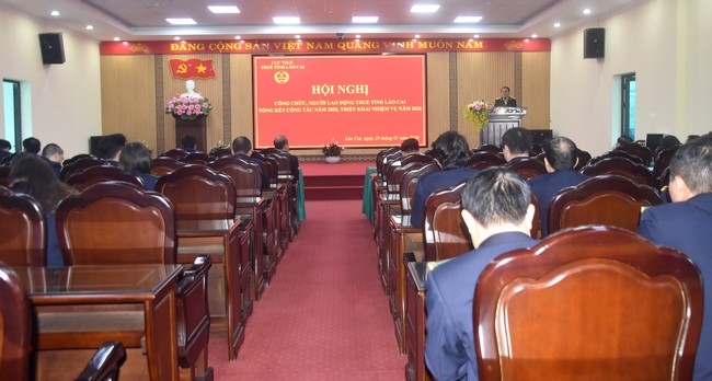 Thuế tỉnh Lào Cai: Khơi dậy tinh thần đổi mới tại Hội nghị công chức, người lao động năm 2026