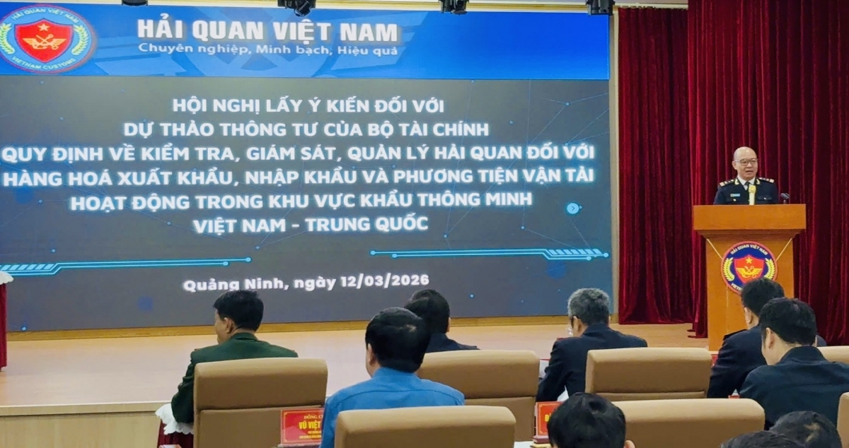 Hải quan lấy ý kiến quy trình giám sát, kiểm soát phương tiện qua cửa khẩu thông minh