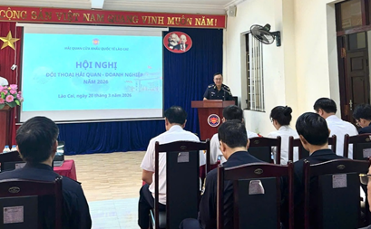 Hải quan cửa khẩu quốc tế Lào Cai: Đối thoại, gỡ vướng cho hơn 60 doanh nghiệp