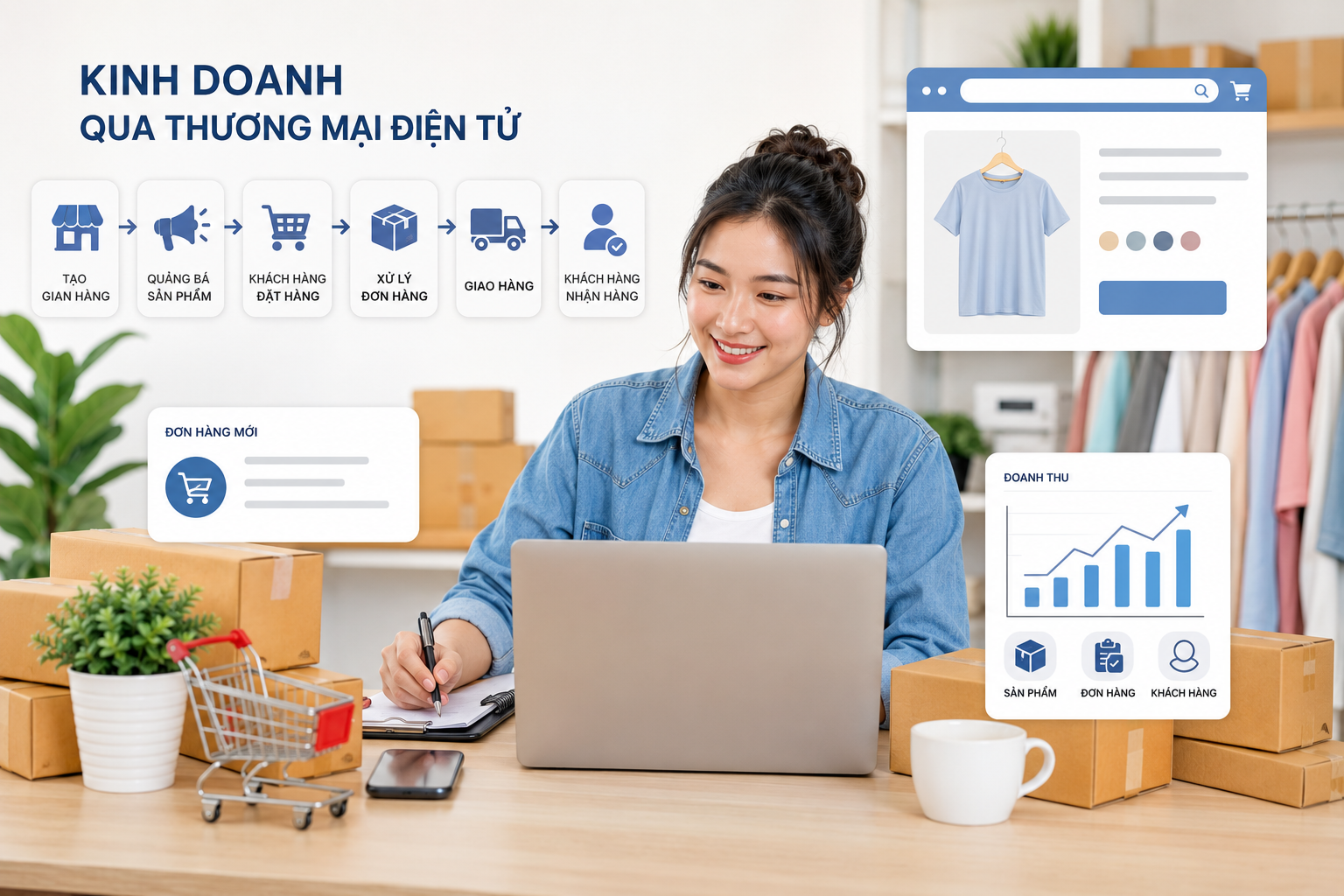 Kinh doanh online đa kênh: Ba lưu ý vàng về thuế để tránh bị phạt