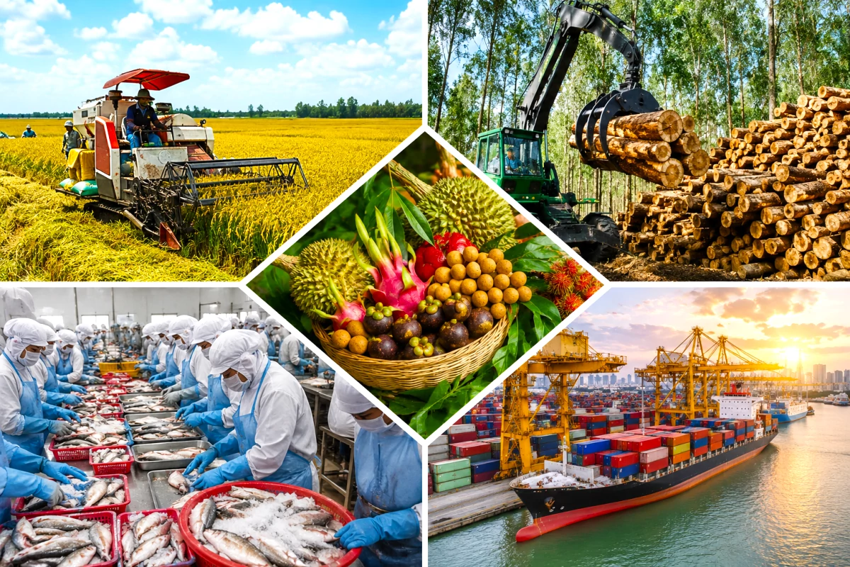 Xuất khẩu nông, lâm, thủy sản tăng trưởng bằng chất lượng