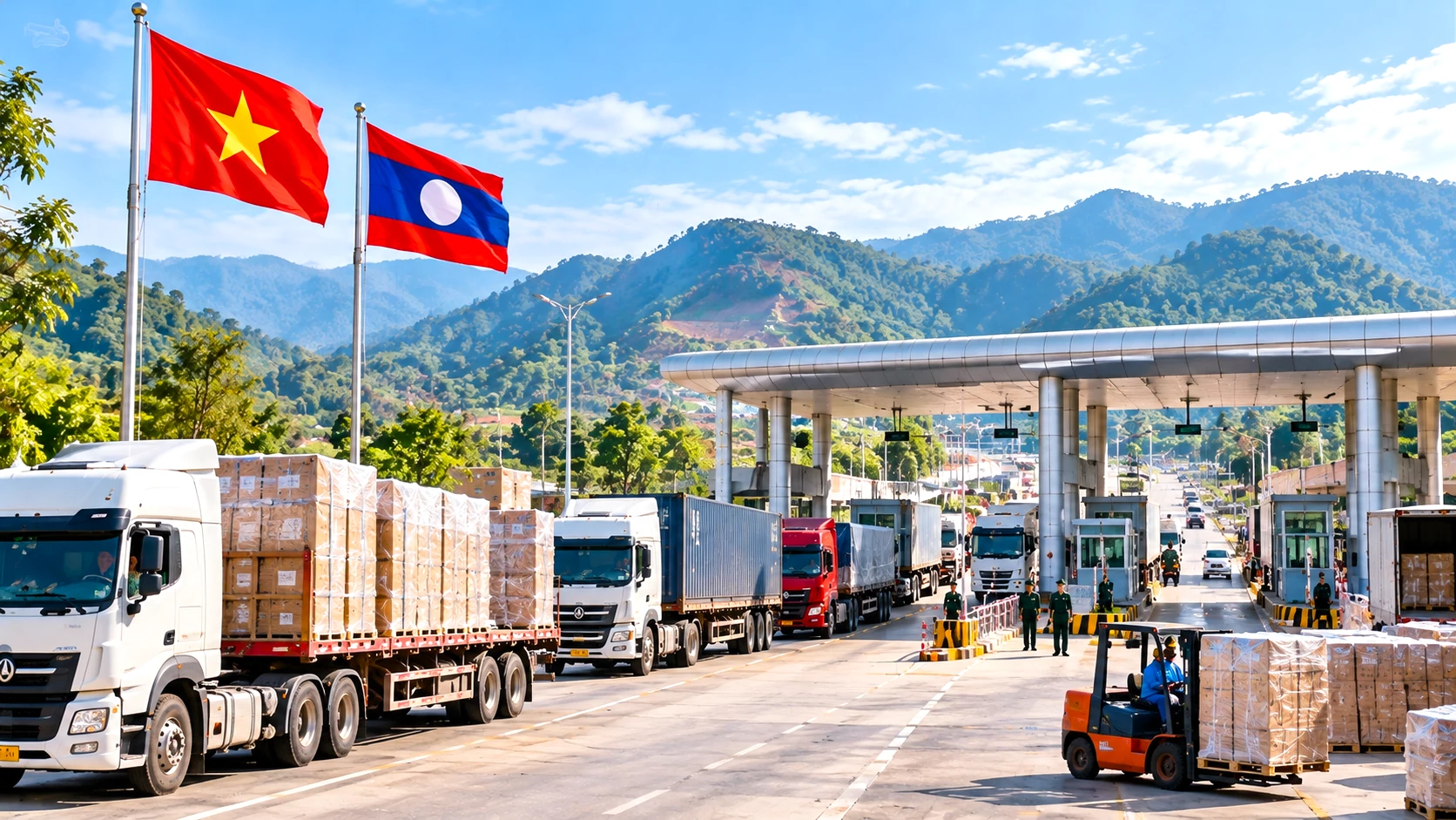 Việt Nam - Lào: Tạo động lực mới cho hợp tác thương mại song phương